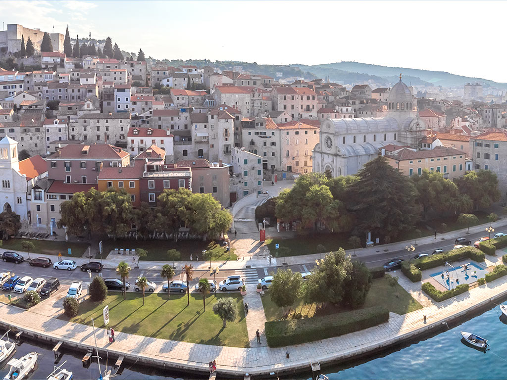 Die Altstadt von Sibenik
